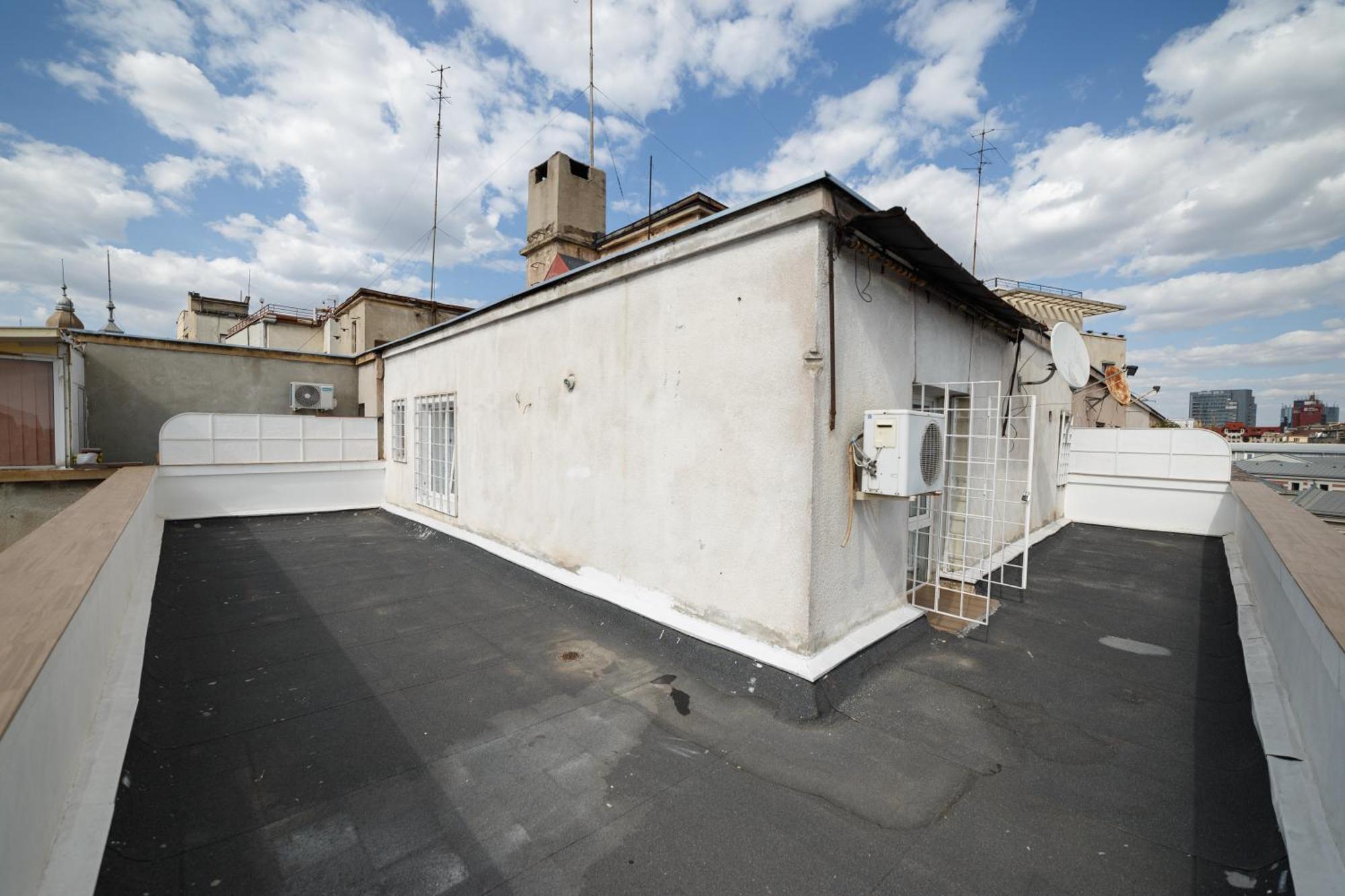 Rooftop Apartment Street Doamnei Bukarest Exterior foto