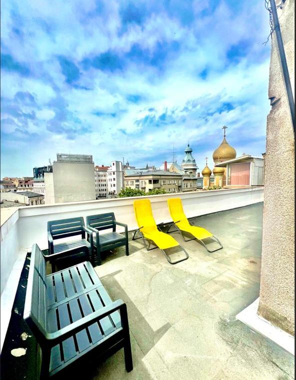 Rooftop Apartment Street Doamnei Bukarest Exterior foto